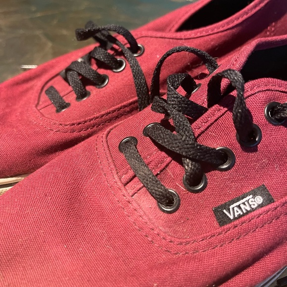 Burgundy Vans - Picture 1 of 2